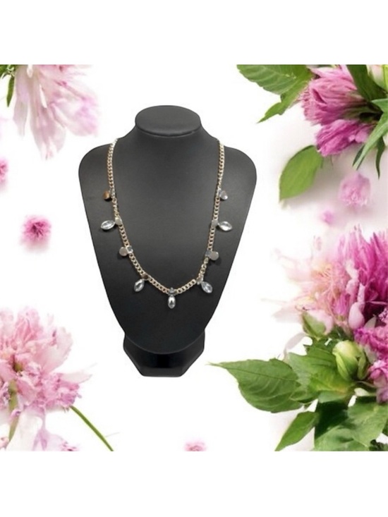 LC Lauren Conrad Jewelry - Blue Crystal Necklace